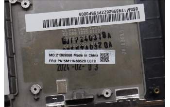 Lenovo 5M11N89528 MECH_ASM BL KB BK MG WW EURO ENG PMX
