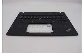 Lenovo 5M11N89551 C-Cover with keyboard, Italian, Black, Backlight, WWAN, UK