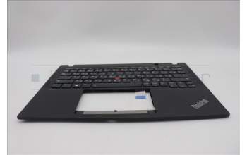 Lenovo 5M11N89575 C-Cover with keyboard, Russian, Black, Backlight, WWAN, US