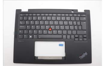 Lenovo 5M11N93108 C-Cover with keyboard, Swedish/Finnish, Black, Backlight, UK