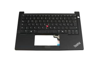 5M11N93275 Original Lenovo Tastatur inkl. Topcase DE (deutsch) schwarz/schwarz mit Mouse-Stick