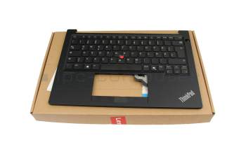 5M11N93275 Original Lenovo Tastatur inkl. Topcase DE (deutsch) schwarz/schwarz mit Mouse-Stick