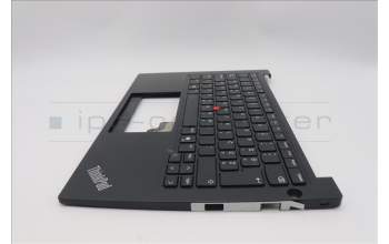Lenovo 5M11N93310 C-Cover with keyboard, Slovenian, Black, UK