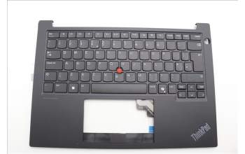 Lenovo 5M11N93330 C-Cover with keyboard, UK English, Black, UK