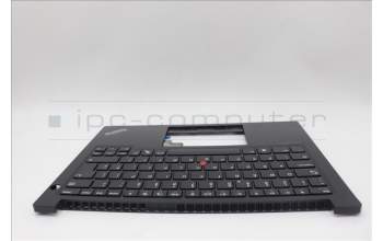 Lenovo 5M11N93330 C-Cover with keyboard, UK English, Black, UK