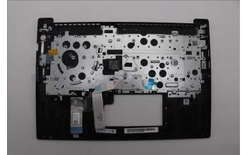 Lenovo 5M11N94111 C-Cover with keyboard, Icelandic, Black, UK