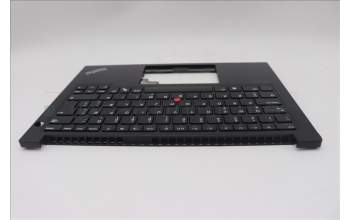 Lenovo 5M11N94111 C-Cover with keyboard, Icelandic, Black, UK
