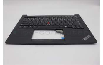 Lenovo 5M11N94163 C-Cover with keyboard, Arabic, Black, Backlight, US