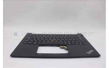 Lenovo 5M11N94171 C-Cover with keyboard, Danish, Black, Backlight, UK
