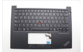 Lenovo 5M11N94173 C-Cover with keyboard, Spanish, Black, Backlight, UK