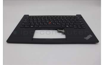 Lenovo 5M11N94193 C-Cover with keyboard, Hebrew, Black, Backlight, US