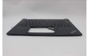 Lenovo 5M11N94199 C-Cover with keyboard, Italian, Black, Backlight, UK