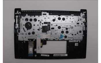 Lenovo 5M11N94207 C-Cover with keyboard, Portuguese, Black, Backlight, UK