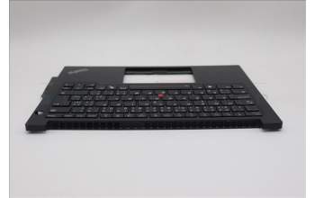 Lenovo 5M11N94213 C-Cover with keyboard, Czech Slovakian, Black, Backlight, UK