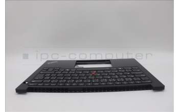 Lenovo 5M11N94215 C-Cover with keyboard, Czech Slovakian, Black, Backlight, UK