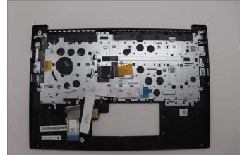 Lenovo 5M11N94219 C-Cover with keyboard, Slovenian, Black, Backlight, UK