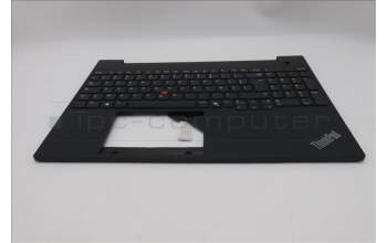 Lenovo 5M11N96537 C-Cover with keyboard, French, Black, US