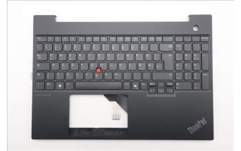 Lenovo 5M11N96540 C-Cover with keyboard, German, Black, UK