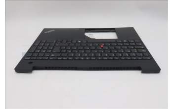 Lenovo 5M11N96540 C-Cover with keyboard, German, Black, UK