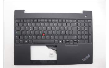 Lenovo 5M11N96541 C-Cover with keyboard, German, Black, UK