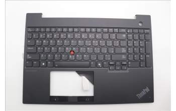 Lenovo 5M11N96627 C-Cover with keyboard, Arabic, Black, Backlight, US
