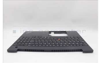 Lenovo 5M11N99194 C-Cover with keyboard, Swedish/Finnish, Black, Backlight, UK