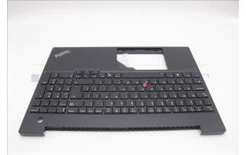 Lenovo 5M11N99216 C-Cover with keyboard, UK English, Black, Backlight, UK