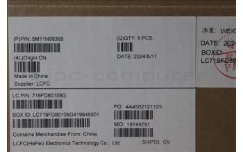 Lenovo 5M11N99399 MECH_ASM BL KB BK GER SRX