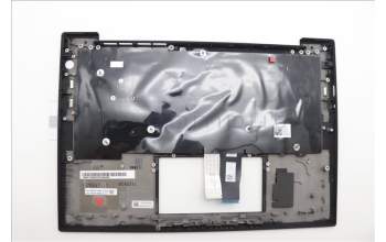 Lenovo 5M11N99522 C-Cover with keyboard, Turkish, Black, Backlight, UK