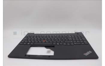 Lenovo 5M11N99756 C-Cover with keyboard, French, Black, US
