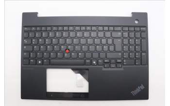 Lenovo 5M11N99758 C-Cover with keyboard, German, Black, UK