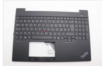 Lenovo 5M11N99771 C-Cover with keyboard, Italian, Black, UK