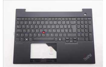 Lenovo 5M11N99773 C-Cover with keyboard, Norwegian, Black, UK