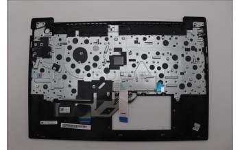 Lenovo 5M11N99786 C-Cover with keyboard, Slovenian, Black, UK
