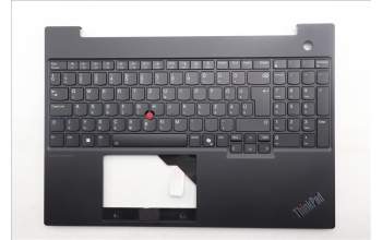 Lenovo 5M11N99866 C-Cover with keyboard, Hungarian, Black, Backlight, UK