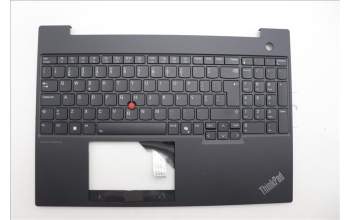 Lenovo 5M11N99879 C-Cover with keyboard, Portuguese, Black, Backlight, UK