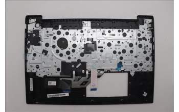 Lenovo 5M11N99879 C-Cover with keyboard, Portuguese, Black, Backlight, UK