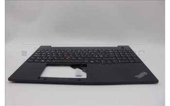 Lenovo 5M11N99894 C-Cover with keyboard, Nordic, Black, Backlight, UK