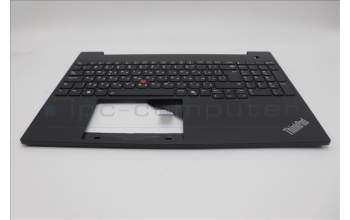 Lenovo 5M11N99912 C-Cover with keyboard, Bulgarian, Black, Backlight, UK