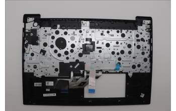 Lenovo 5M11N99939 C-Cover with keyboard, Ukraine, Black, Backlight, US