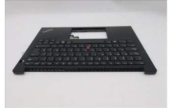 Lenovo 5M11N99961 C-Cover with keyboard, Spanish, Black, UK