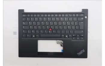Lenovo 5M11N99966 C-Cover with keyboard, French, Black, US