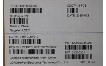 Lenovo 5M11N99989 C-Cover with keyboard,Norwegian,Black