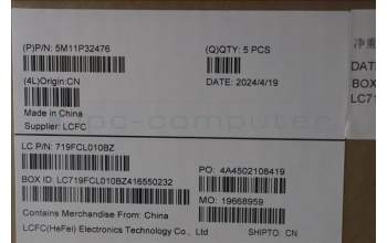 Lenovo 5M11P32476 MECH_ASM FRU EURO ENG BL (SRX) US BK