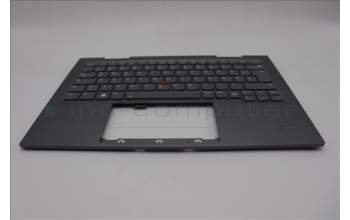 Lenovo 5M11P34971 C-Cover with keyboard, German, Luna Grey, Fingerprint, WLAN, UK