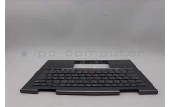 Lenovo 5M11P35012 C-Cover with keyboard, Icelandic, Luna Grey, Fingerprint, WLAN, UK