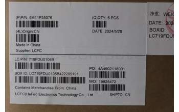 LENOVO 5M11P35076 Keyb X1 2-in-1 G9/10 Keyboard DK - WWAN - BL