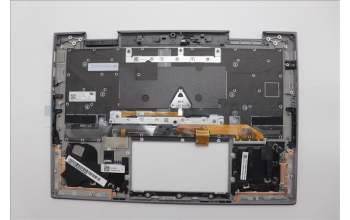 Lenovo 5M11P35094 C-Cover with keyboard, Portuguese, Luna Grey, Fingerprint, WWAN, UK