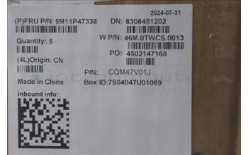 Lenovo 5M11P47338 C-Cover with keyboard, Belgian, No NFC, Backlight, UK