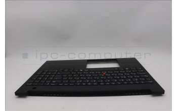 Lenovo 5M11P68294 C-Cover with keyboard, Bulgarian, Black, Backlight, UK